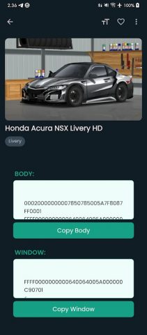 Skin FRLegends Livery Mod для Android — скриншот 5