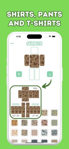SkinBlox-Skin Maker for Roblox для iOS — скриншот 4
