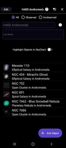 SkySafari 7 Pro для Android — скриншот 4