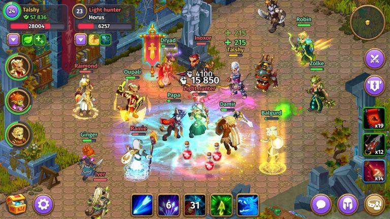 Skylore－открытый мир и ММОРПГ для Android — скриншот 5