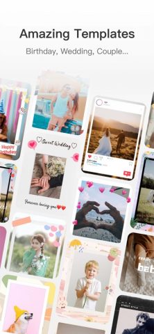 Слайд шоу видео с фото музыки для iOS — скриншот 1