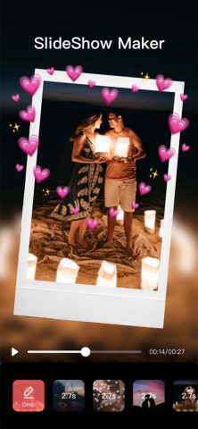 Слайд шоу видео с фото музыки для iOS — скриншот 2