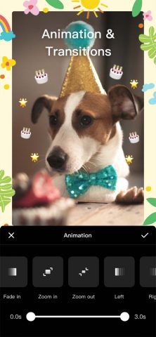 Слайд шоу видео с фото музыки для iOS — скриншот 5