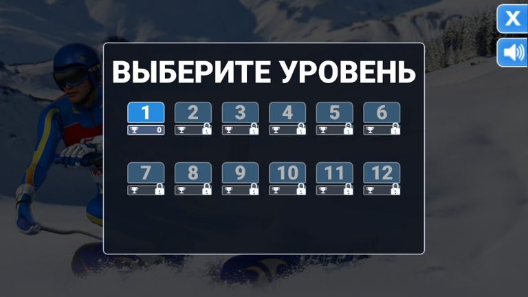 Слалом для Android — скриншот 2