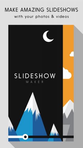 Slideshow Maker – объединяйте фотографии, видео и музыку для YouTube & Instagram для iOS — скриншот 1