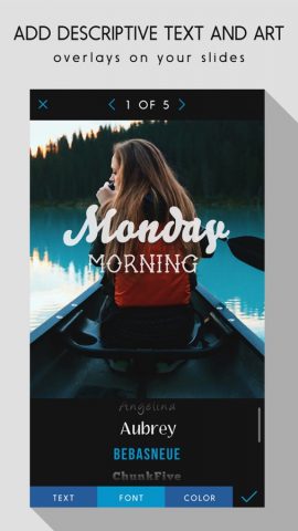 Slideshow Maker – объединяйте фотографии, видео и музыку для YouTube & Instagram для iOS — скриншот 3