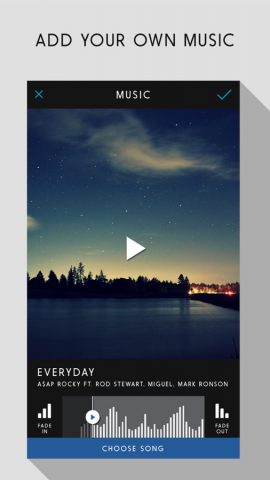Slideshow Maker – объединяйте фотографии, видео и музыку для YouTube & Instagram для iOS — скриншот 4