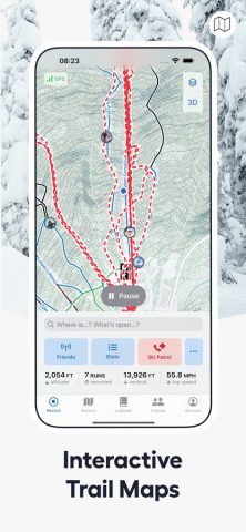 Slopes: Ski & Snowboard для iOS — скриншот 2