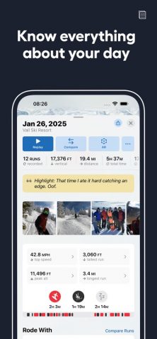 Slopes: Ski & Snowboard для iOS — скриншот 4