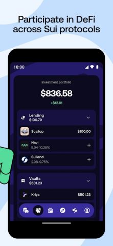 Slush — A Sui wallet для Android — скриншот 4