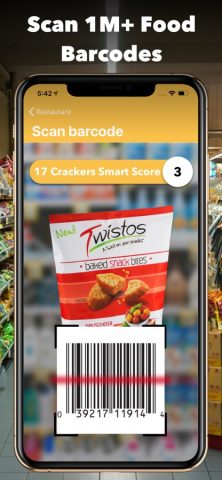 Smart — Food Score Calculator для iOS — скриншот 2