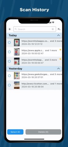 Smart QR Reader для iOS — скриншот 4