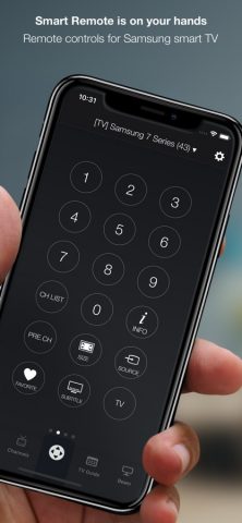 Smart Remote for Samsung TVs для iOS — скриншот 2