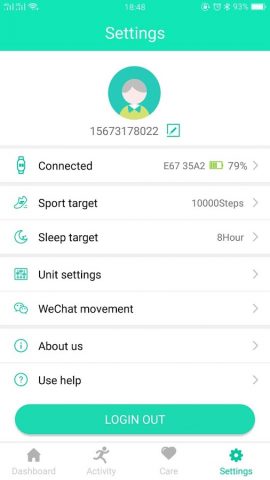 SmartHealth для Android — скриншот 1