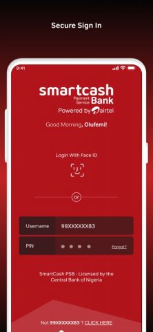 Smartcash PSB для iOS — скриншот 1