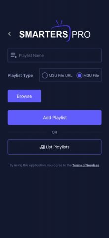 Smarters Pro для iOS — скриншот 2