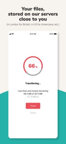 Smash: File transfer для iOS — скриншот 4
