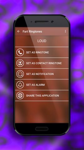 Смешные рингтоны с пердежом для Android — скриншот 4