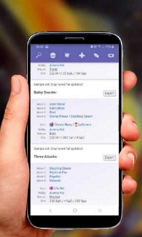 Smogon Pokedex для Android — скриншот 3