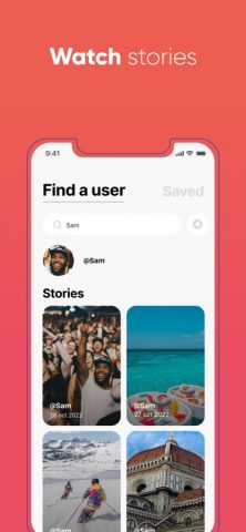Смотреть сторис анонимно для iOS — скриншот 1