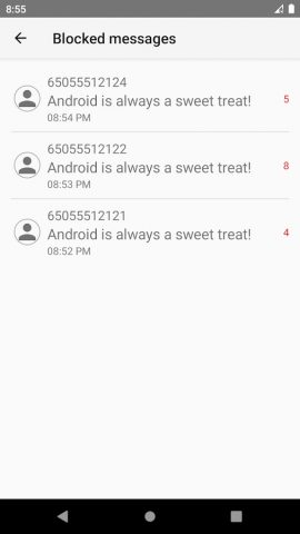 Sms Manager для Android — скриншот 3