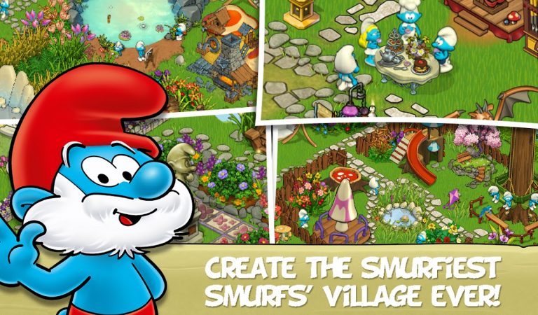Smurfs and the Magical Meadow для Android — скриншот 1