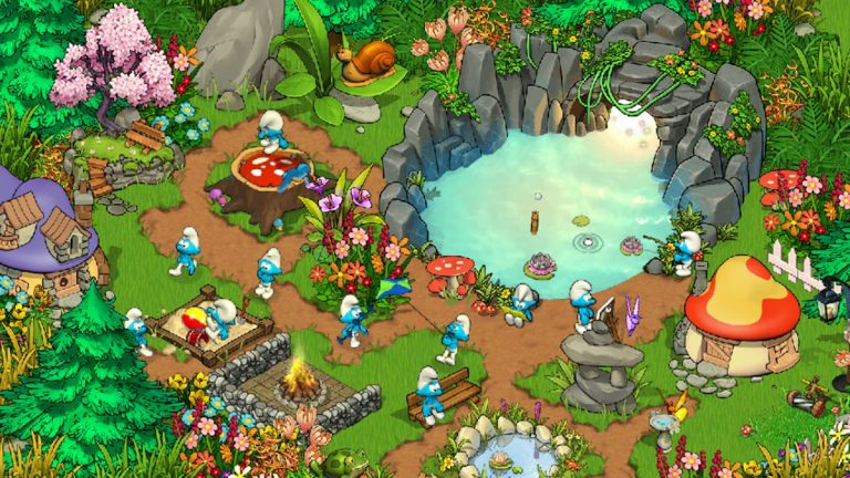 Smurfs and the Magical Meadow для Android — скриншот 3