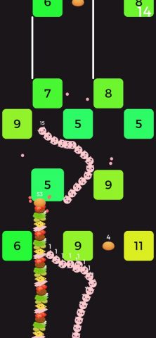 Snake VS Block для iOS — скриншот 3