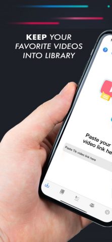 SnapTik — Video Saver Manager для iOS — скриншот 1