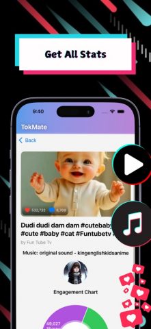 SnapTok: snaptik video saver для iOS — скриншот 3