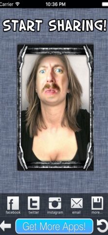 Снято,  арест! (Mugshot Me!) для iOS — скриншот 1