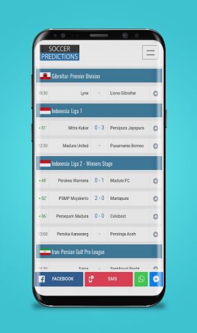 Soccer Predictions для Android — скриншот 5