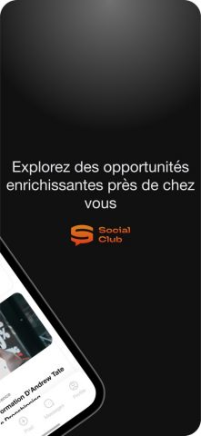 SocialClub App для iOS — скриншот 2