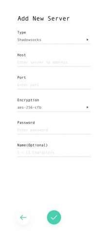 Sockswitch-Shadowsocks Client для iOS — скриншот 3