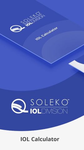 Soleko IOL Calculator для Android — скриншот 1