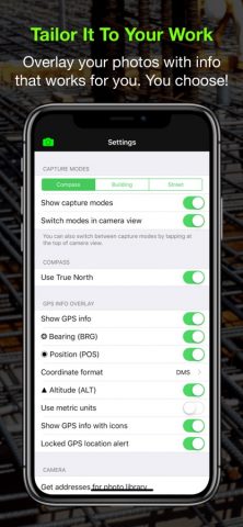 Solocator — GPS Field Camera для iOS — скриншот 3