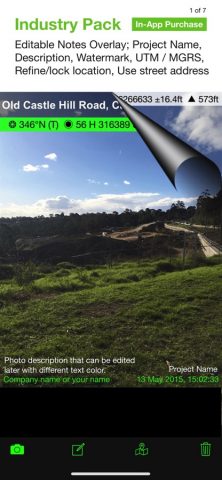 Solocator — GPS Field Camera для iOS — скриншот 4