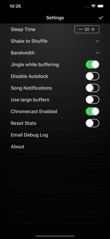 SomaFM Radio Player для iOS — скриншот 3