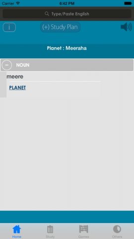 Somali Dictionary для iOS — скриншот 5