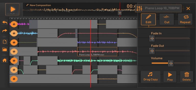 Song Maker : Music Mixer Beats для iOS — скриншот 1