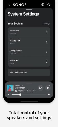 Sonos — скриншот 4