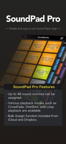 SoundPad Pro для iOS — скриншот 1