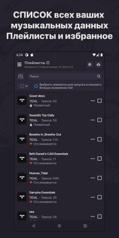 Soundiiz: playlists transfer для Android — скриншот 2