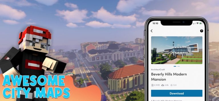 Современные дома для Minecraft для iOS — скриншот 3