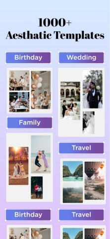 Создатель коллажей: фоторамки для iOS — скриншот 2