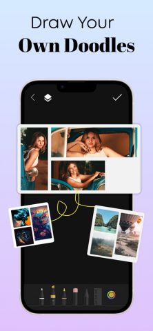Создатель коллажей: фоторамки для iOS — скриншот 5