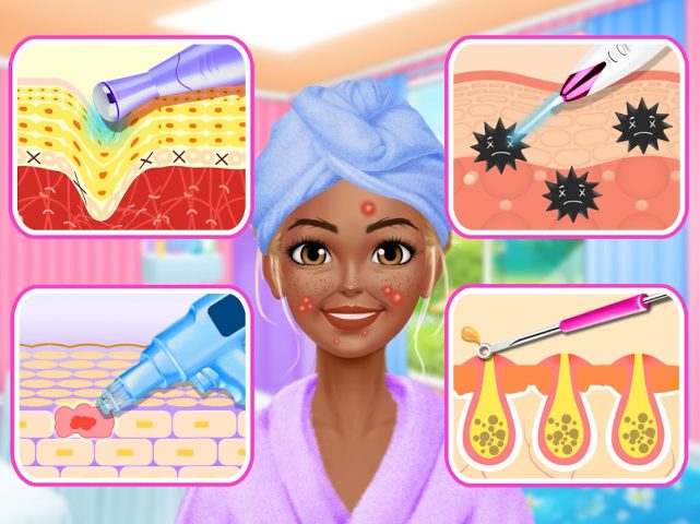 Spa Salon Games: Makeup Games — скриншот 3
