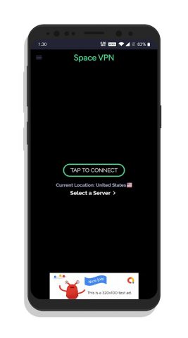 Space VPN — Unlimited VPN для Android — скриншот 2