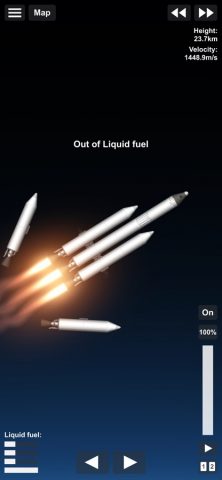 Spaceflight Simulator для iOS — скриншот 3