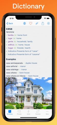 Spanish Translator + © для iOS — скриншот 3